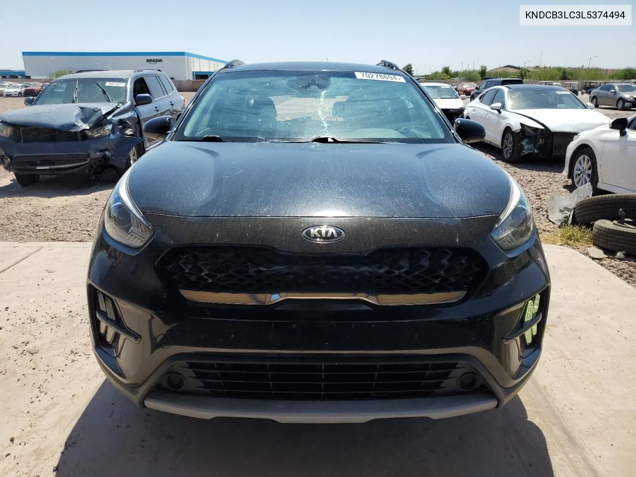 2020 Kia Niro Lx VIN: KNDCB3LC3L5374494 Lot: 70278694