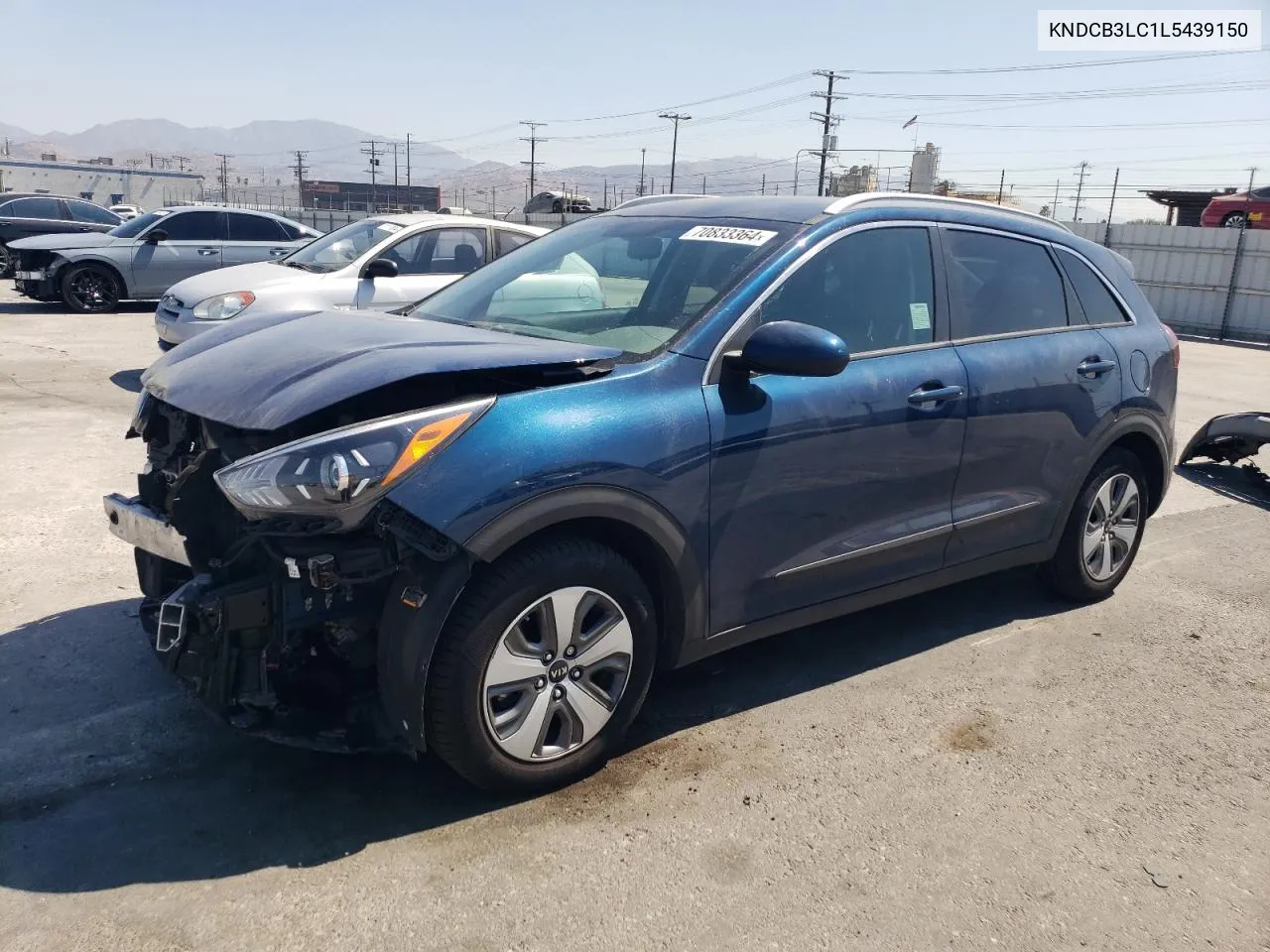 2020 Kia Niro Lx VIN: KNDCB3LC1L5439150 Lot: 70833364