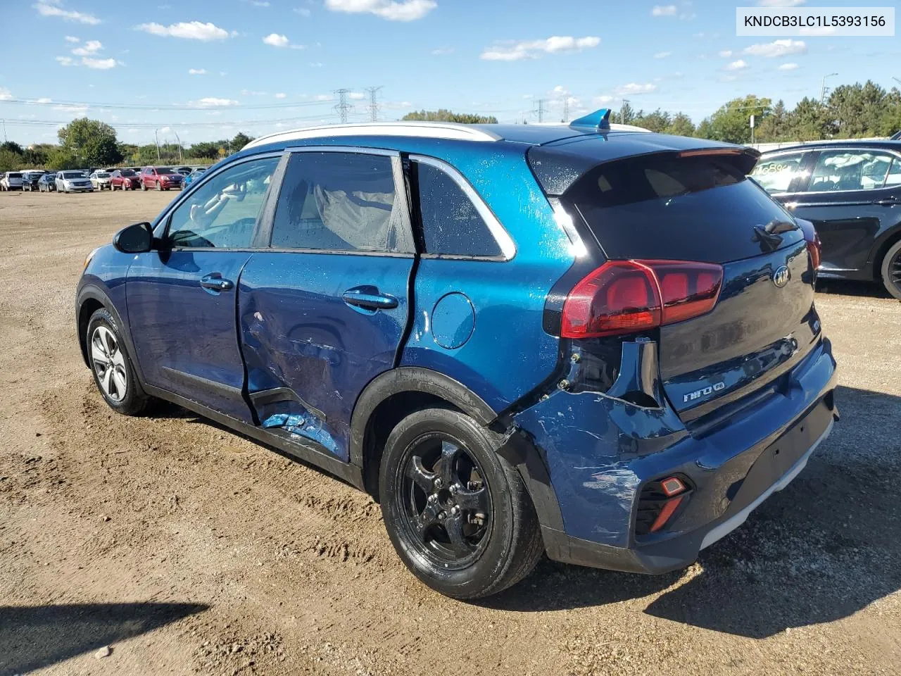 2020 Kia Niro Lx VIN: KNDCB3LC1L5393156 Lot: 72836664