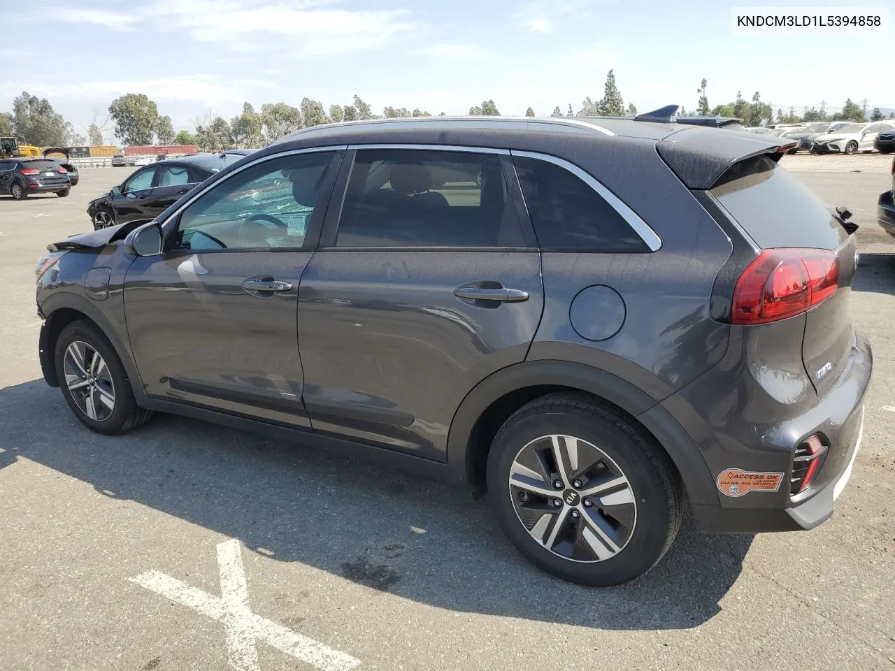 KNDCM3LD1L5394858 2020 Kia Niro Lxs