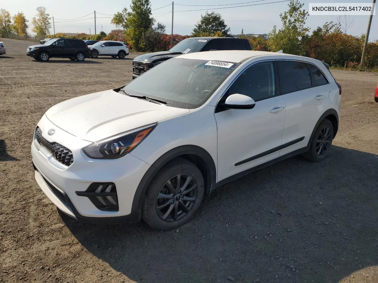 2020 Kia Niro Lx VIN: KNDCB3LC2L5417402 Lot: 74896654