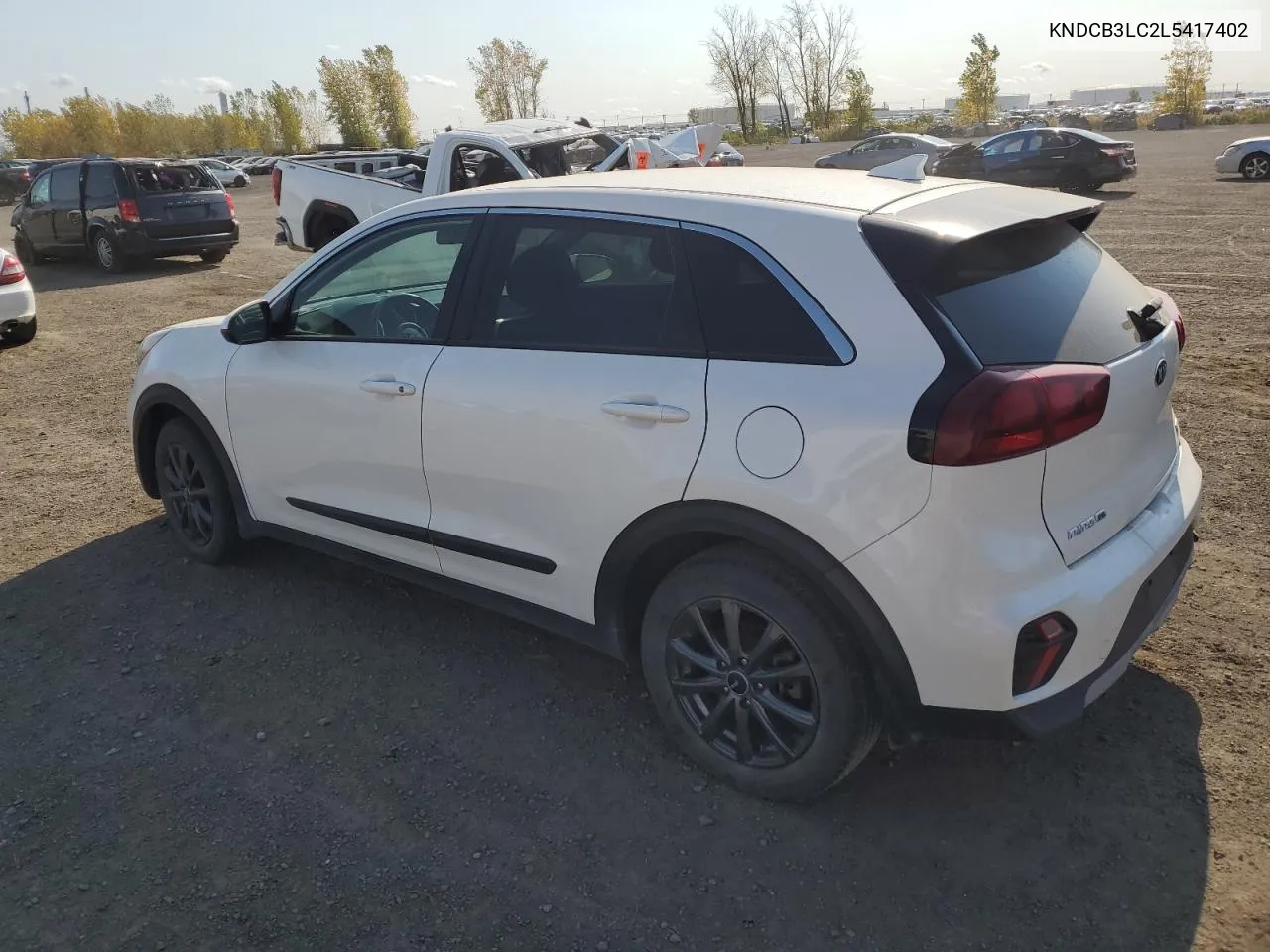 2020 Kia Niro Lx VIN: KNDCB3LC2L5417402 Lot: 74896654