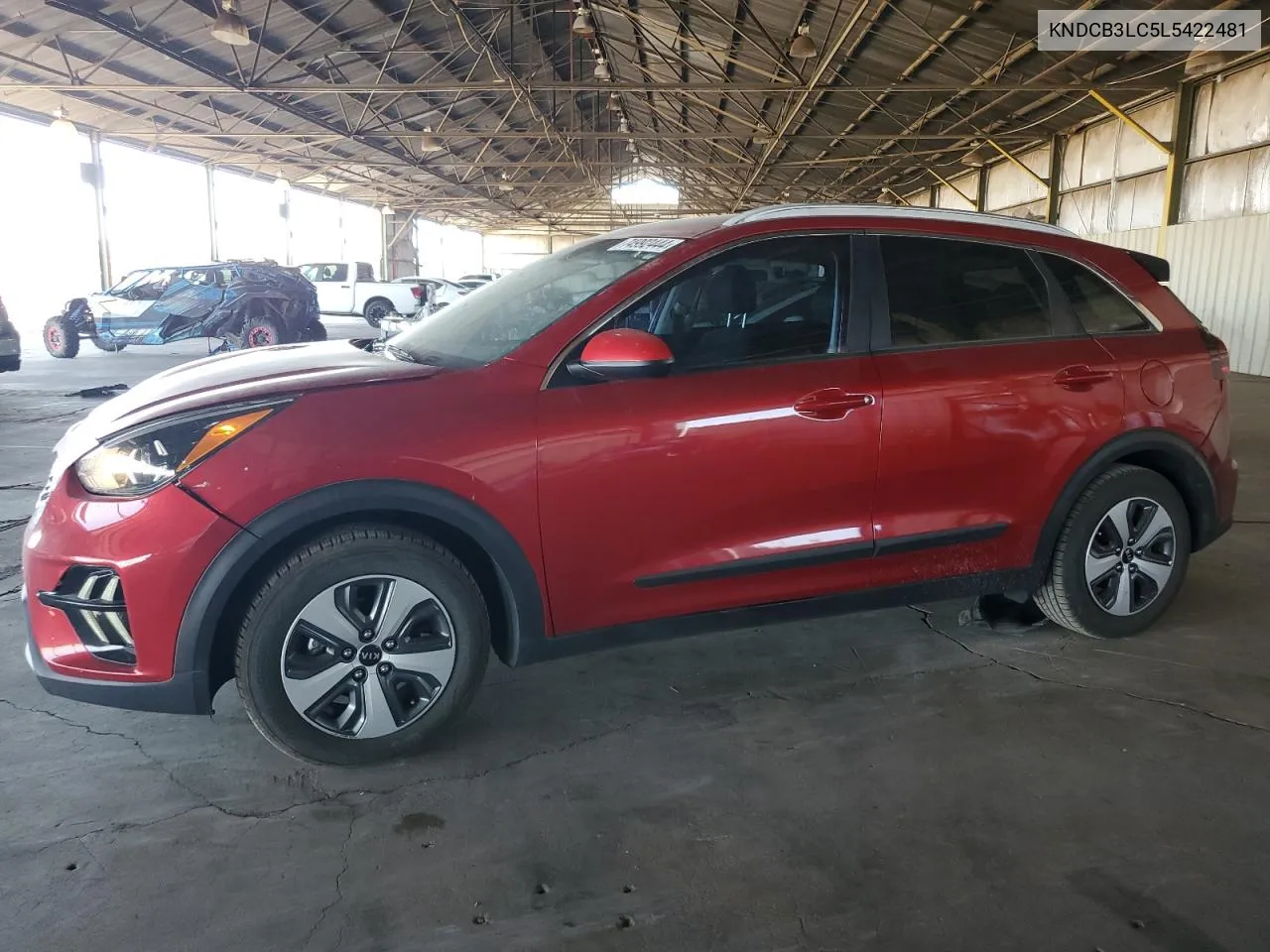 2020 Kia Niro Lx VIN: KNDCB3LC5L5422481 Lot: 74992444