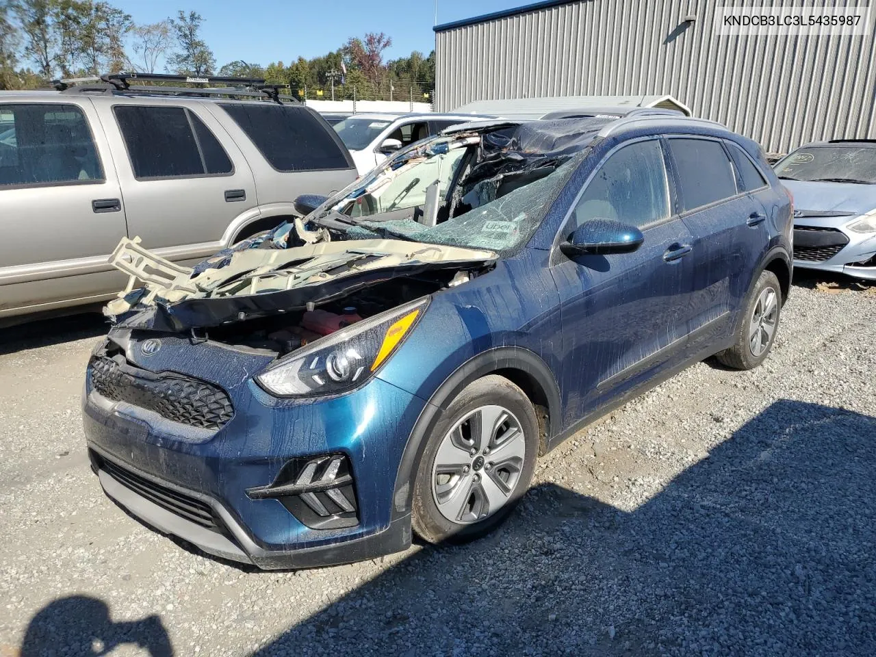 2020 Kia Niro Lx VIN: KNDCB3LC3L5435987 Lot: 75816414