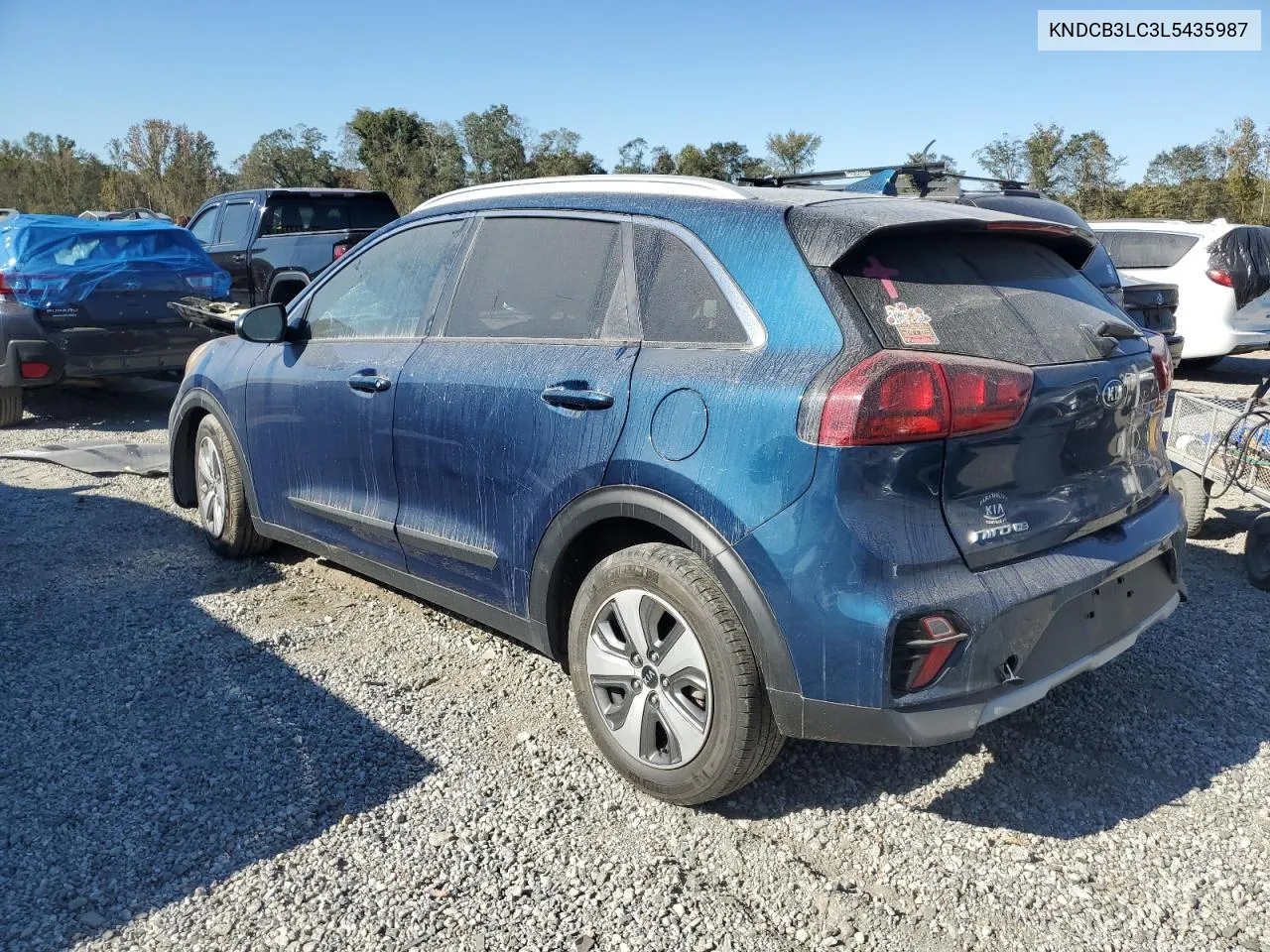 2020 Kia Niro Lx VIN: KNDCB3LC3L5435987 Lot: 75816414