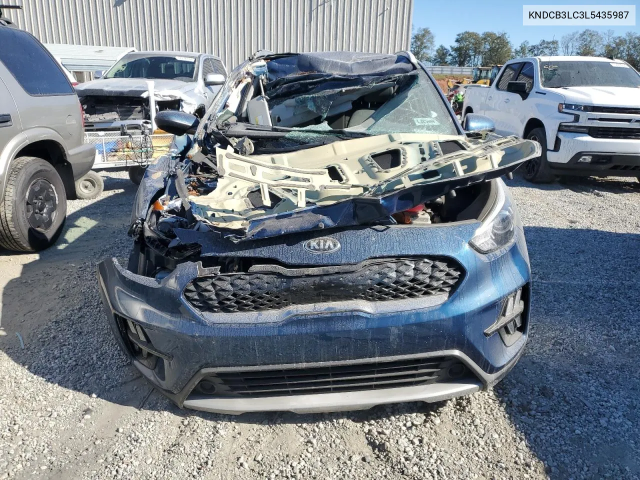 2020 Kia Niro Lx VIN: KNDCB3LC3L5435987 Lot: 75816414