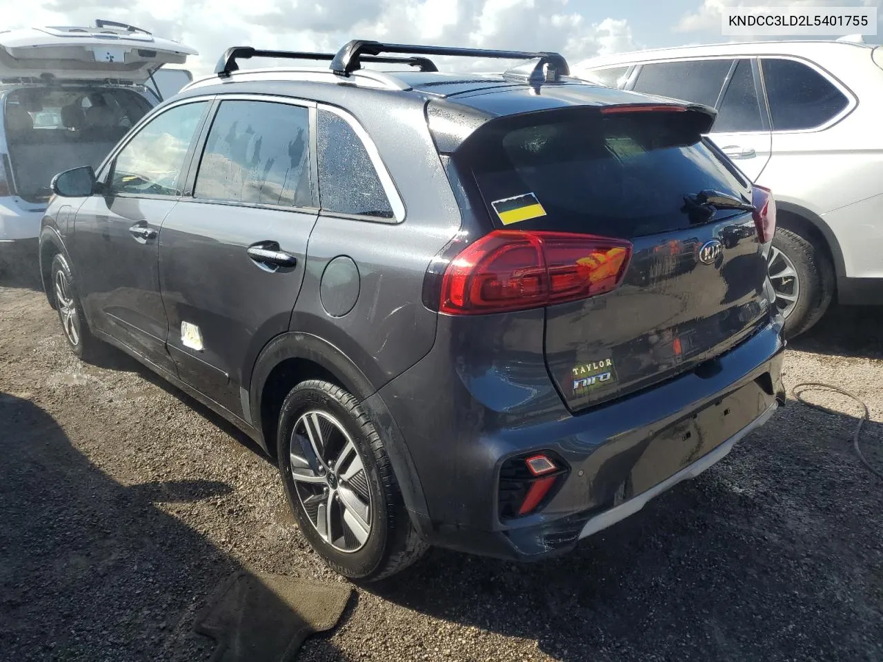 2020 Kia Niro Ex Premium VIN: KNDCC3LD2L5401755 Lot: 76955594