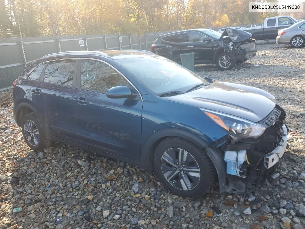 2020 Kia Niro Lx VIN: KNDCB3LC5L5449308 Lot: 77342084