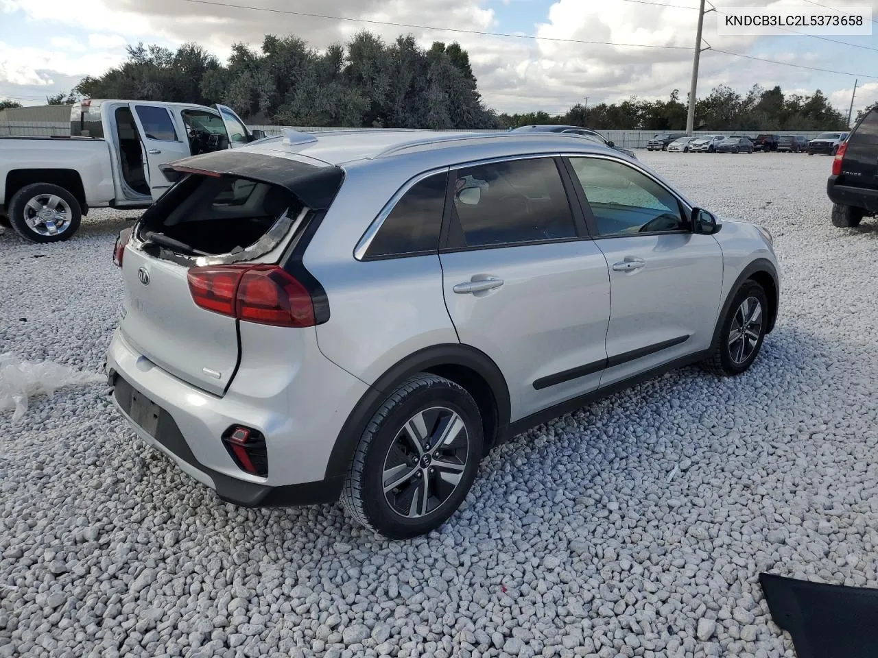 2020 Kia Niro Lx VIN: KNDCB3LC2L5373658 Lot: 77347464