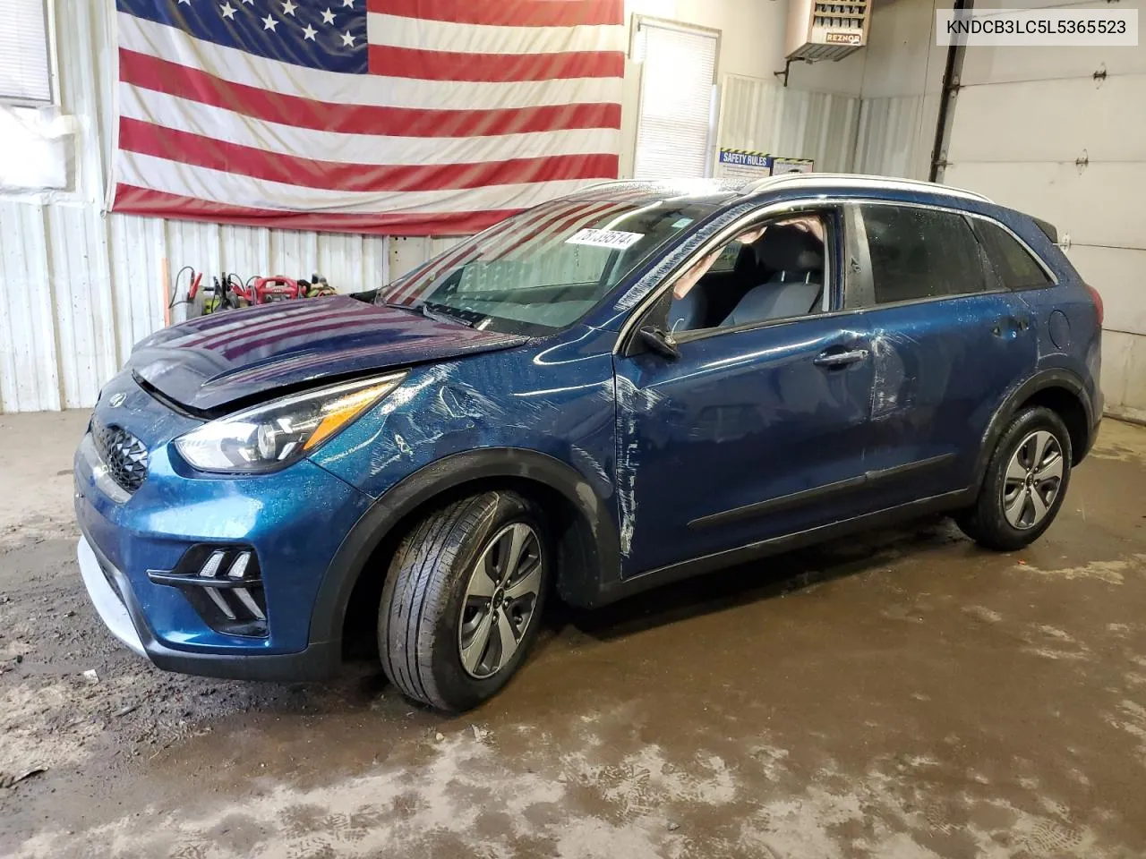 2020 Kia Niro Lx VIN: KNDCB3LC5L5365523 Lot: 78139514