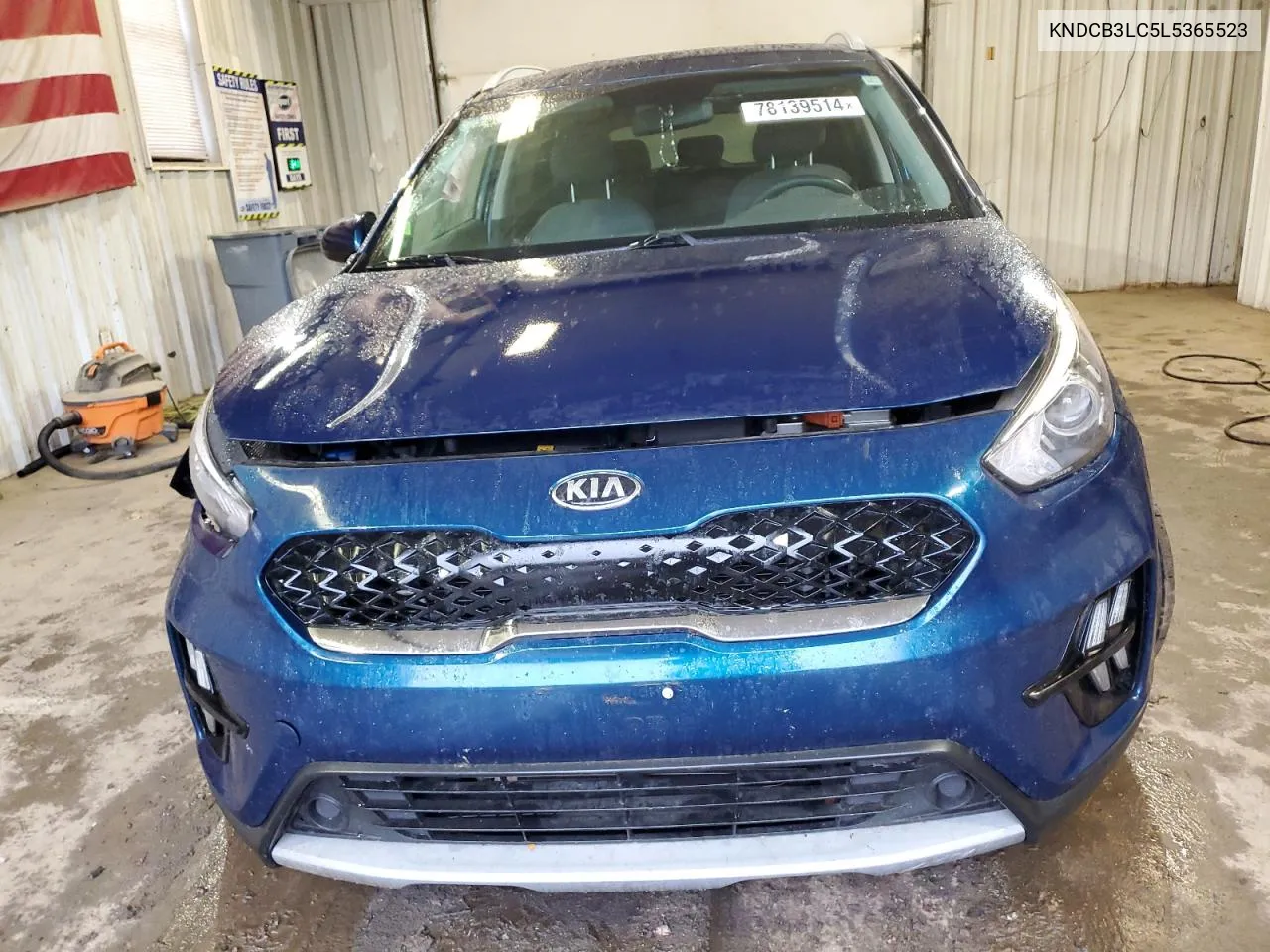 2020 Kia Niro Lx VIN: KNDCB3LC5L5365523 Lot: 78139514