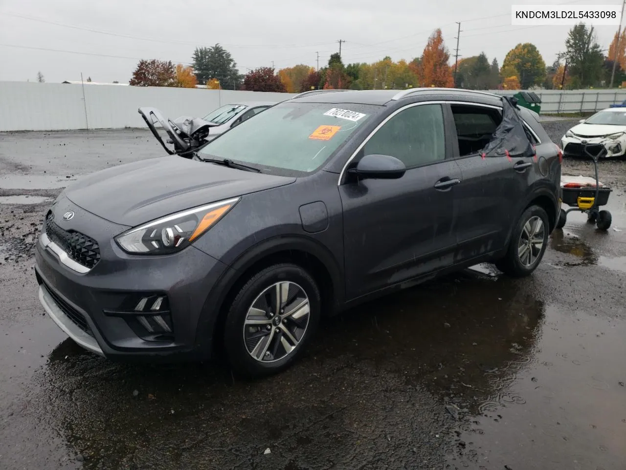 2020 Kia Niro Lxs VIN: KNDCM3LD2L5433098 Lot: 78210024