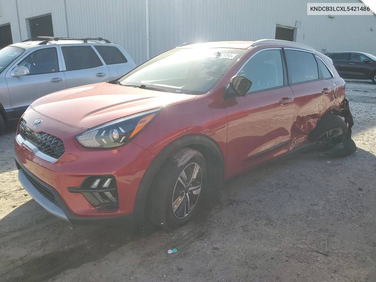 2020 Kia Niro Lx VIN: KNDCB3LCXL5421486 Lot: 78256134