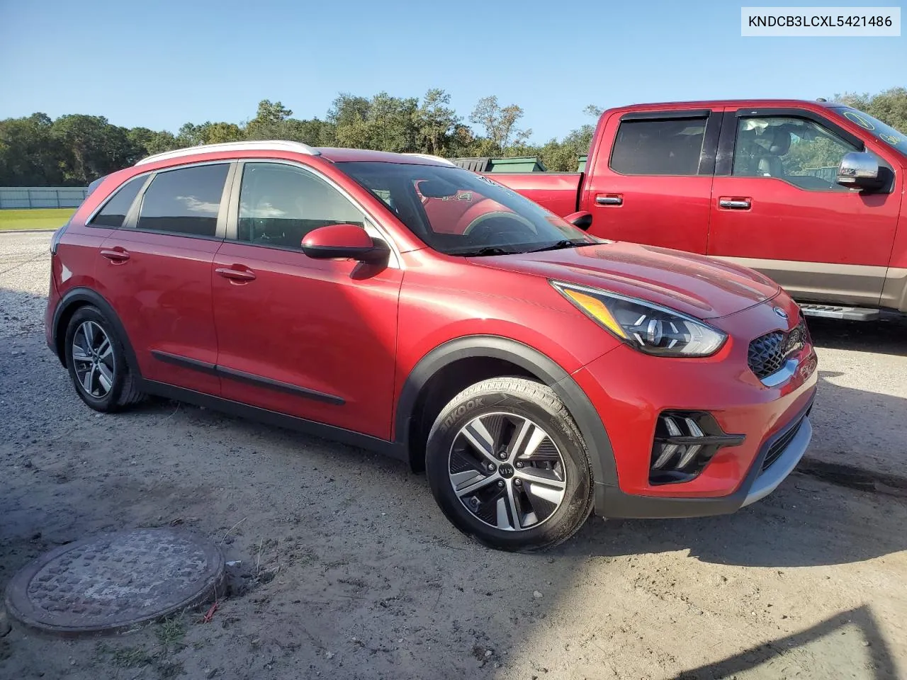 2020 Kia Niro Lx VIN: KNDCB3LCXL5421486 Lot: 78256134