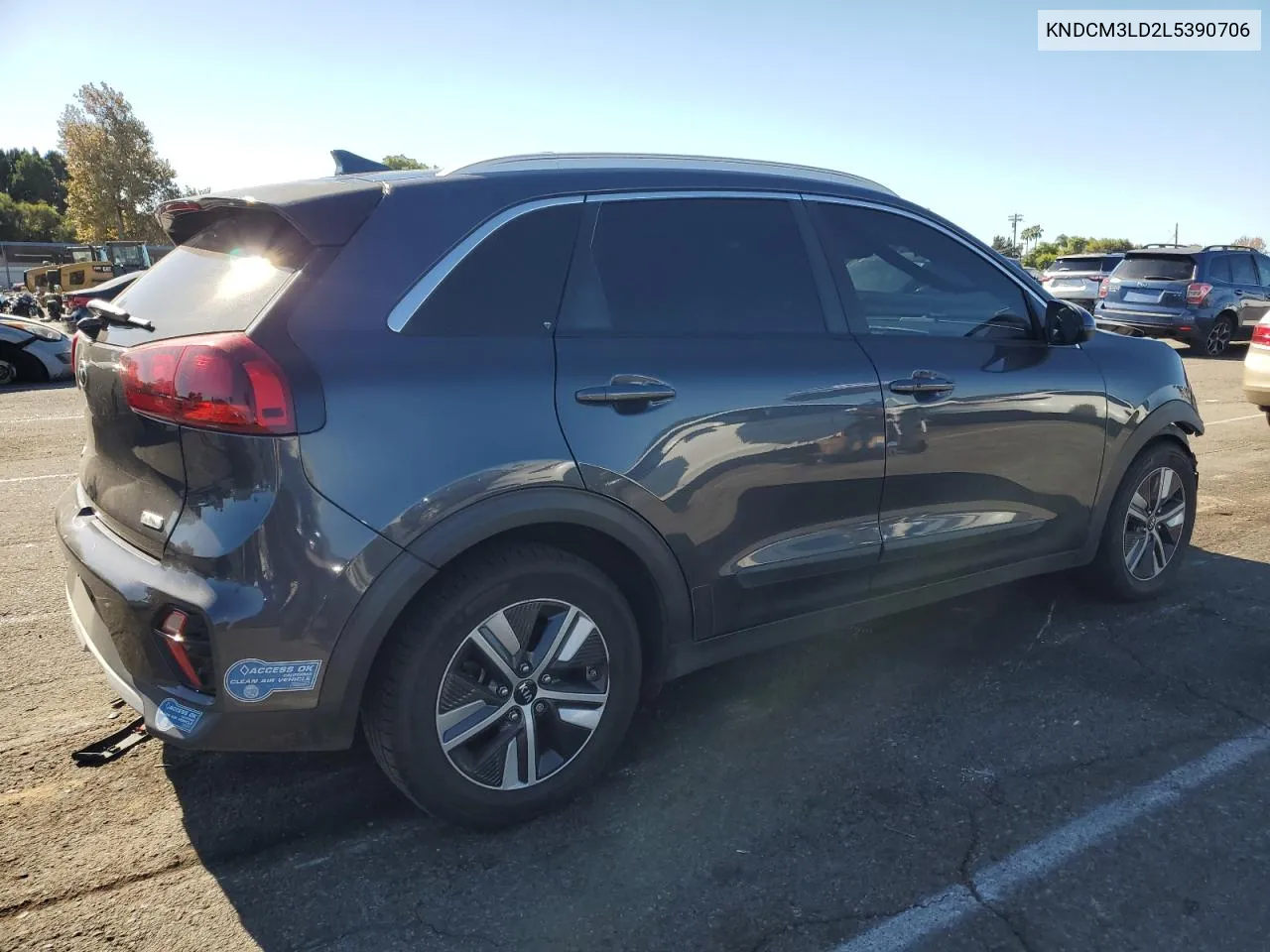 2020 Kia Niro Lxs VIN: KNDCM3LD2L5390706 Lot: 80706234