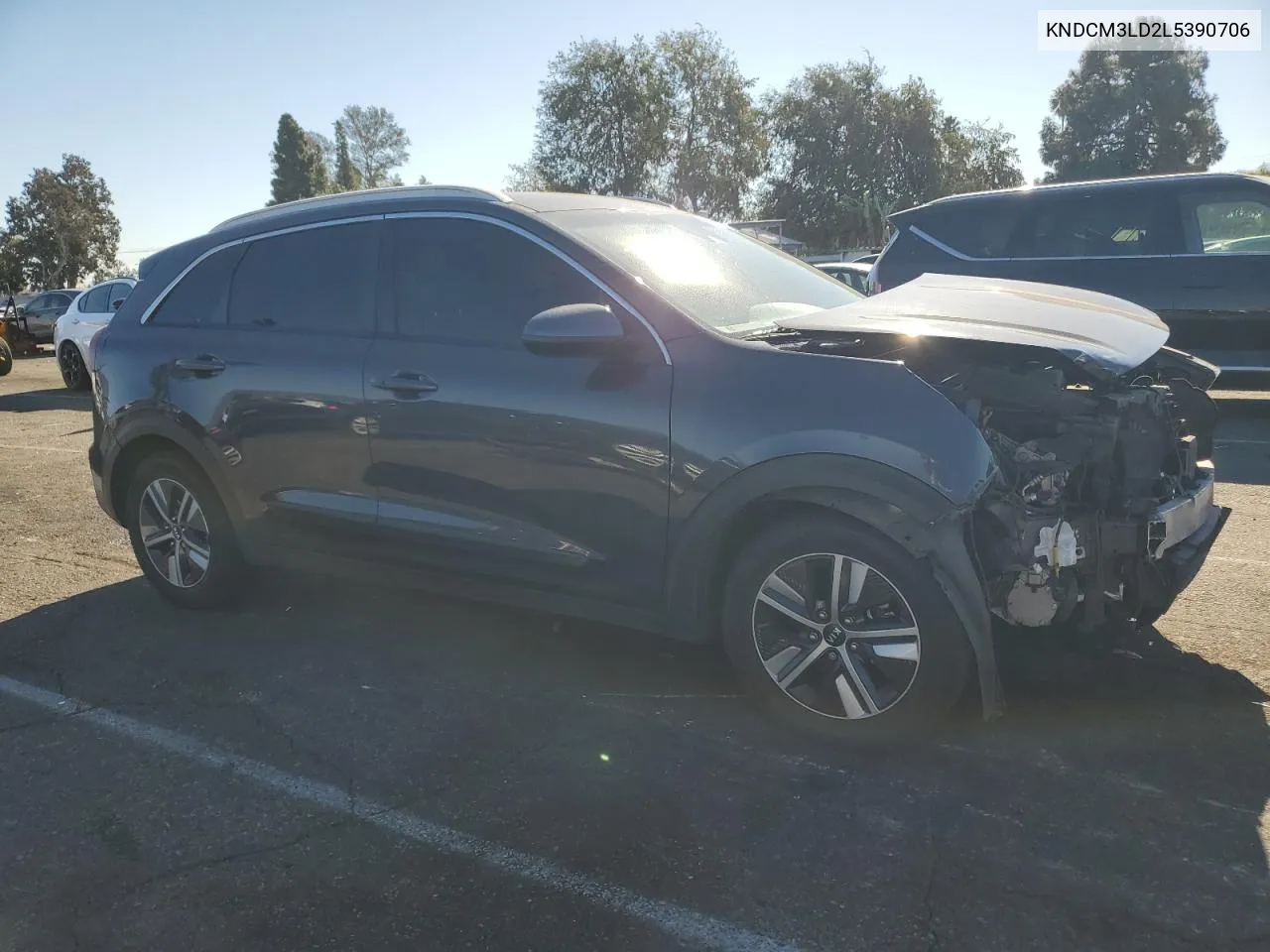 2020 Kia Niro Lxs VIN: KNDCM3LD2L5390706 Lot: 80706234