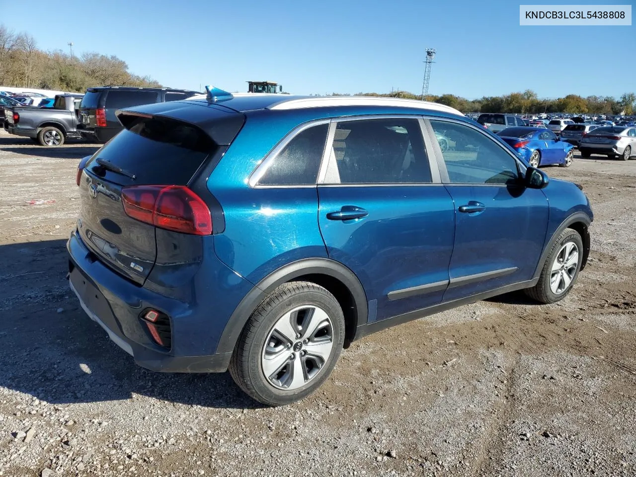 2020 Kia Niro Lx VIN: KNDCB3LC3L5438808 Lot: 81335424