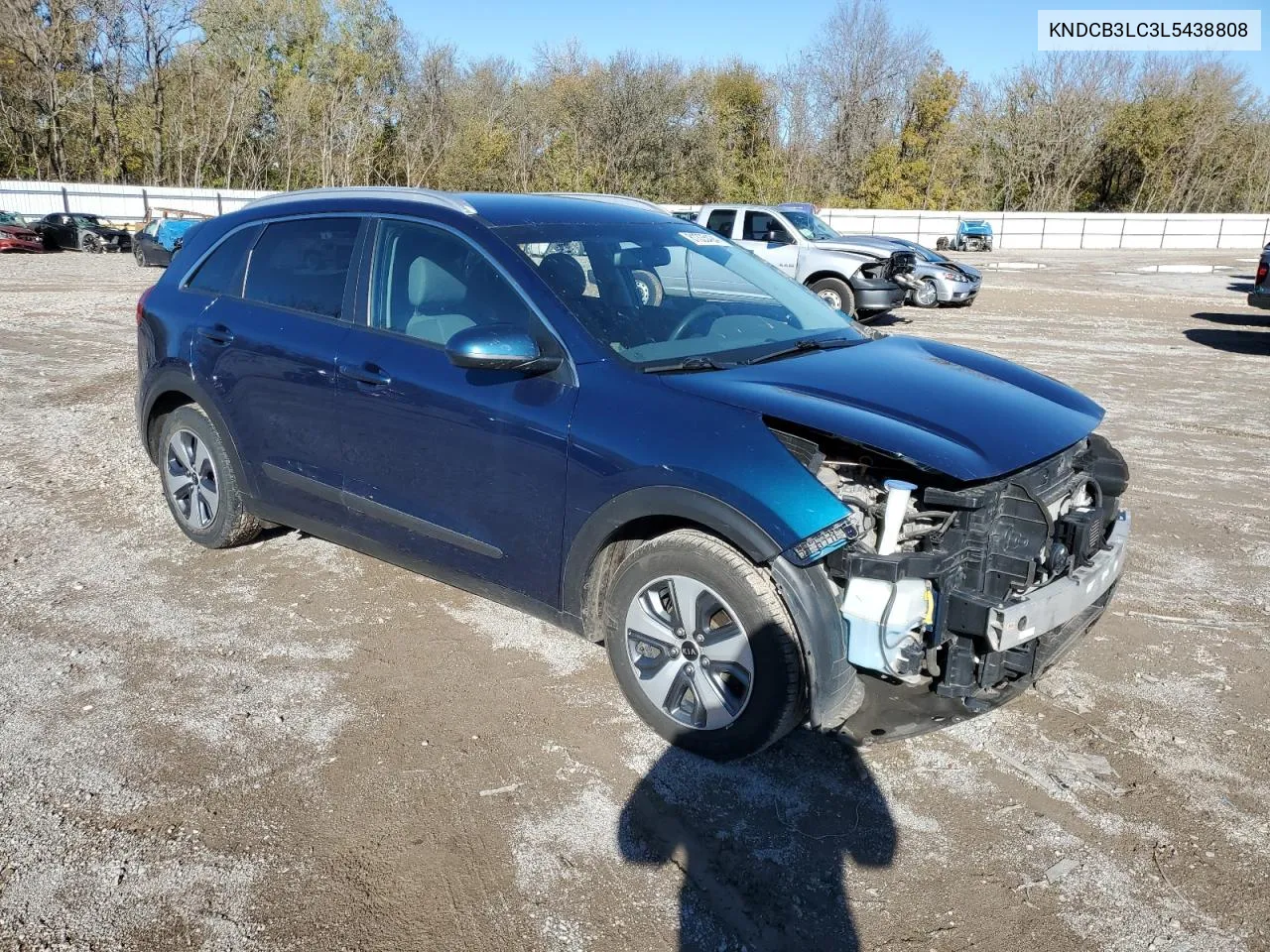 2020 Kia Niro Lx VIN: KNDCB3LC3L5438808 Lot: 81335424