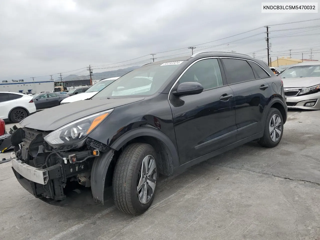 2021 Kia Niro Lx VIN: KNDCB3LC5M5470032 Lot: 55232324