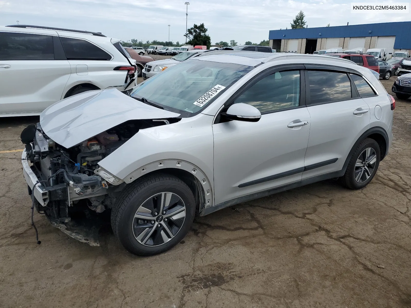 KNDCE3LC2M5463384 2021 Kia Niro Ex Premium