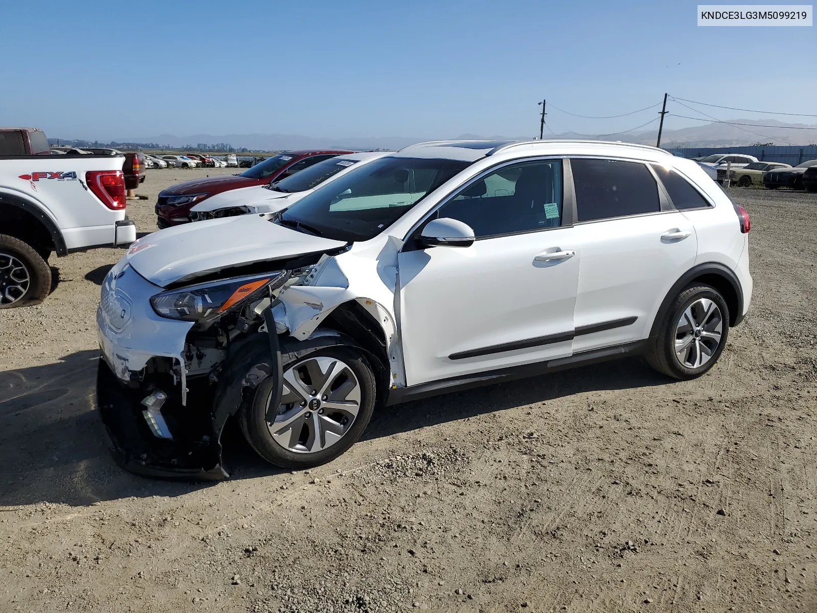 2021 Kia Niro Ex Premium VIN: KNDCE3LG3M5099219 Lot: 67403704