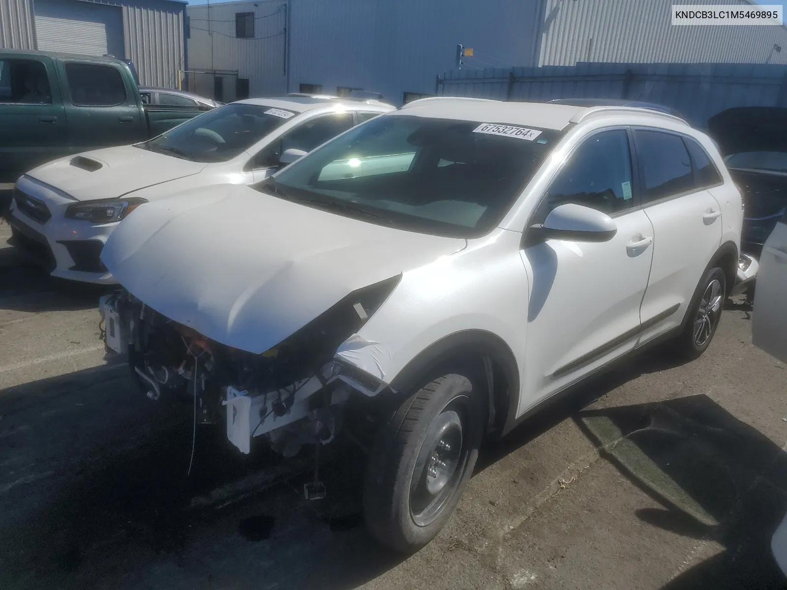 KNDCB3LC1M5469895 2021 Kia Niro Lx