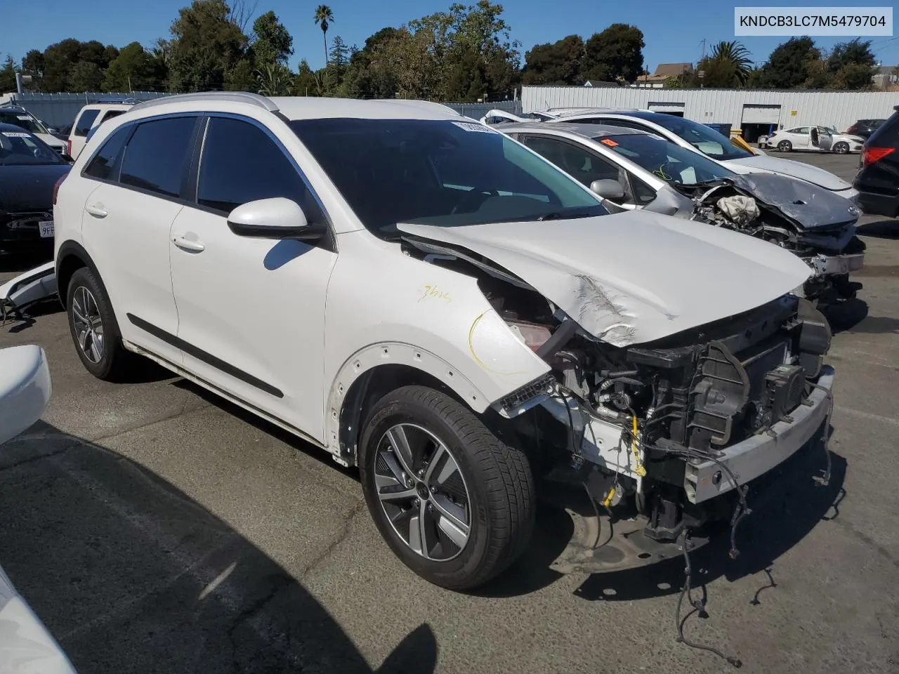 2021 Kia Niro Lx VIN: KNDCB3LC7M5479704 Lot: 70893964