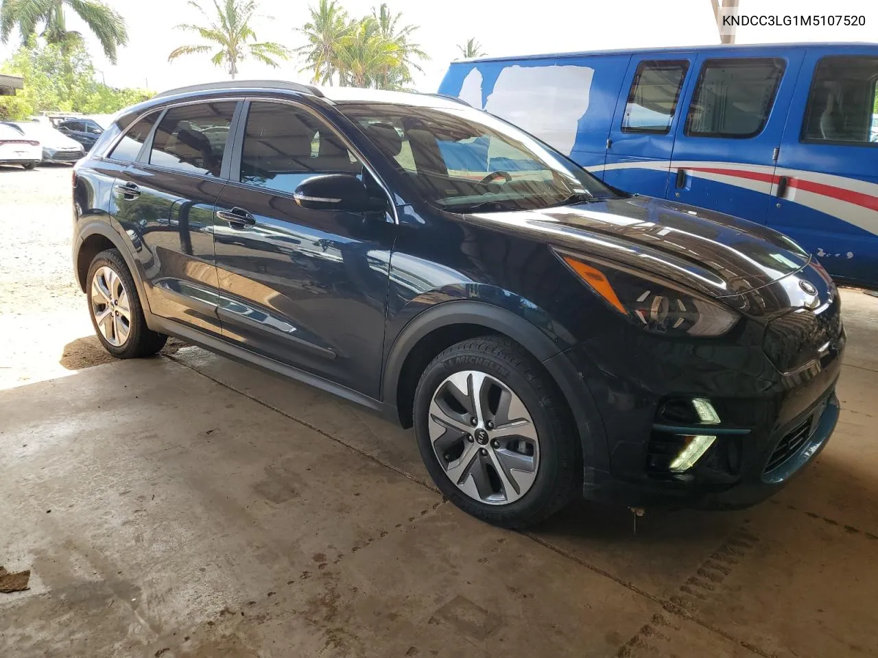 2021 Kia Niro Ex VIN: KNDCC3LG1M5107520 Lot: 71309464