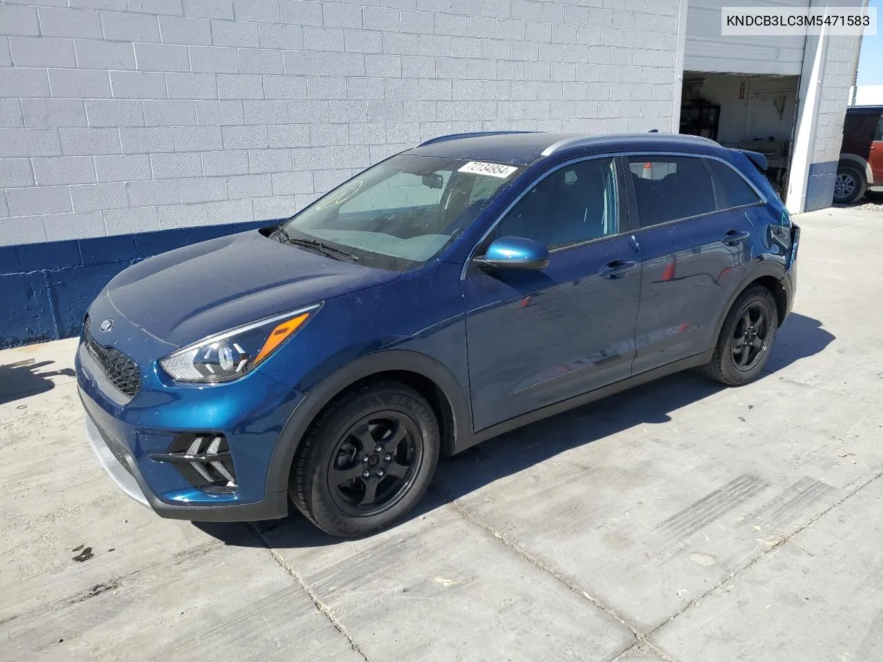 2021 Kia Niro Lx VIN: KNDCB3LC3M5471583 Lot: 72134954