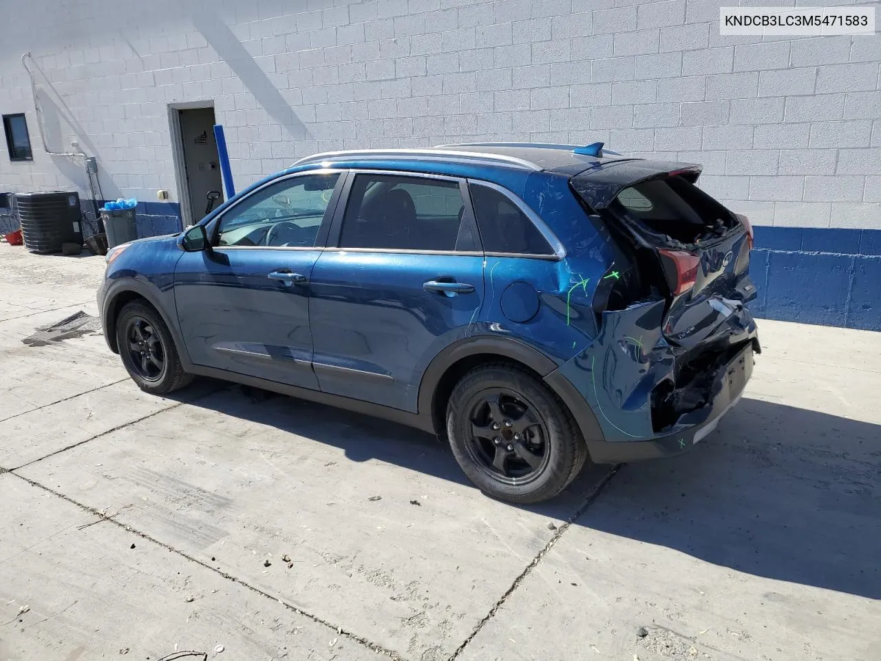 2021 Kia Niro Lx VIN: KNDCB3LC3M5471583 Lot: 72134954