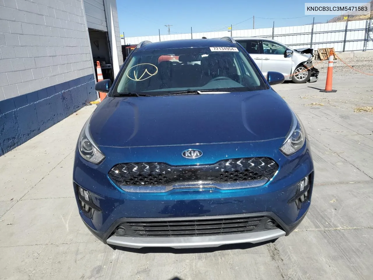 2021 Kia Niro Lx VIN: KNDCB3LC3M5471583 Lot: 72134954