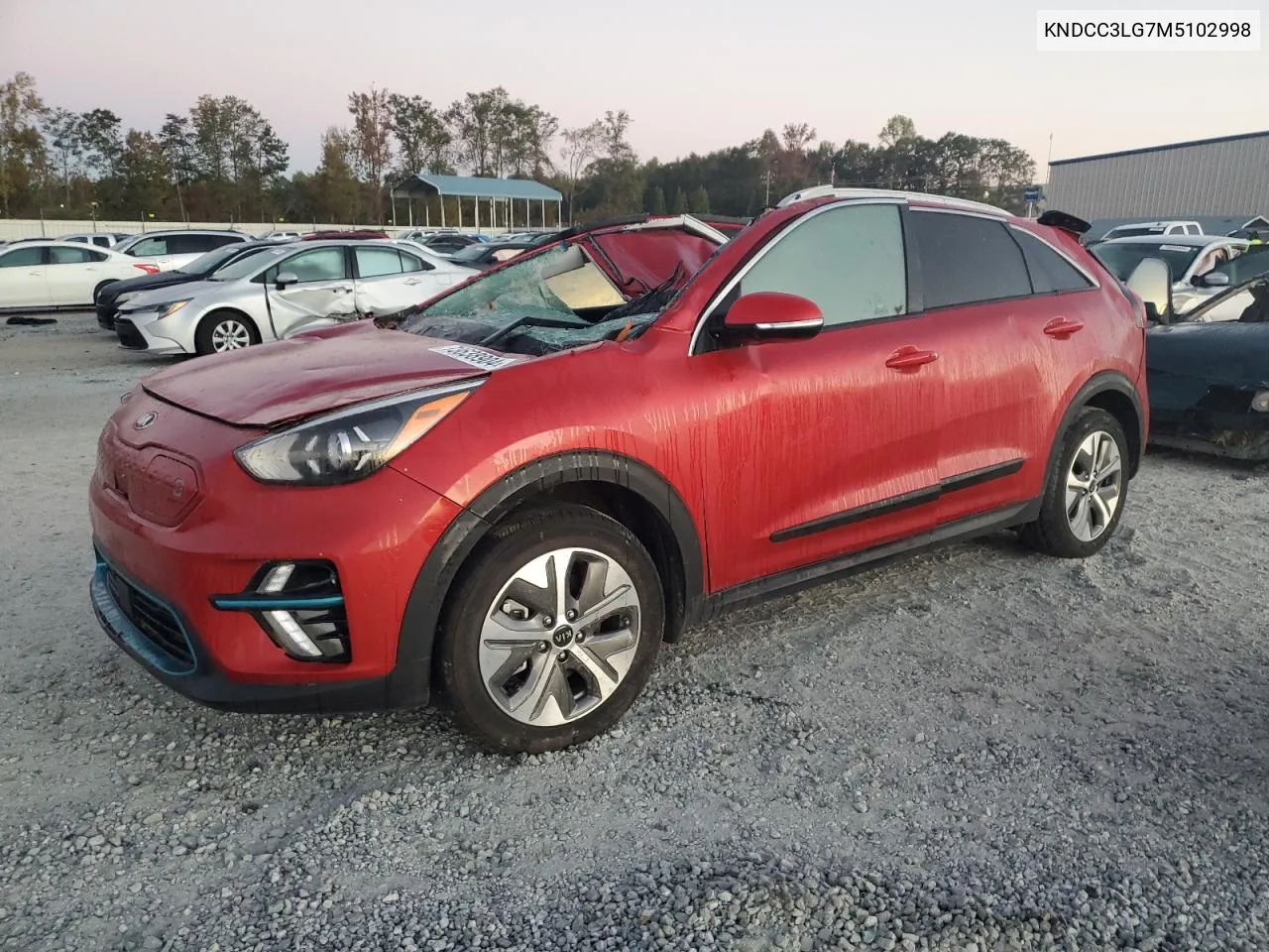 2021 Kia Niro Ex VIN: KNDCC3LG7M5102998 Lot: 73638904