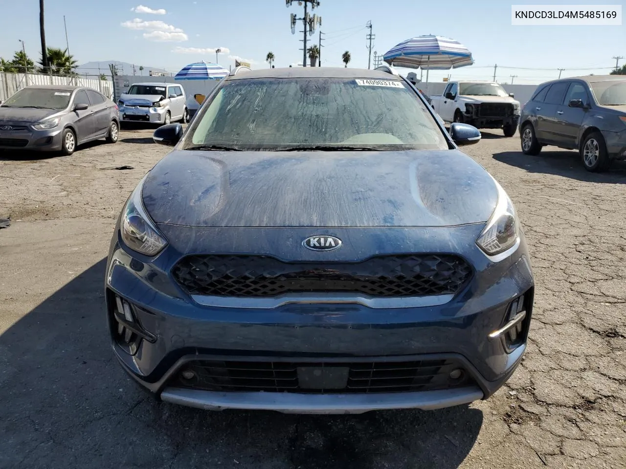 2021 Kia Niro Ex VIN: KNDCD3LD4M5485169 Lot: 74090374