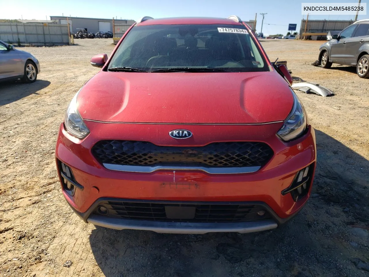 2021 Kia Niro Ex Premium VIN: KNDCC3LD4M5485238 Lot: 74757834