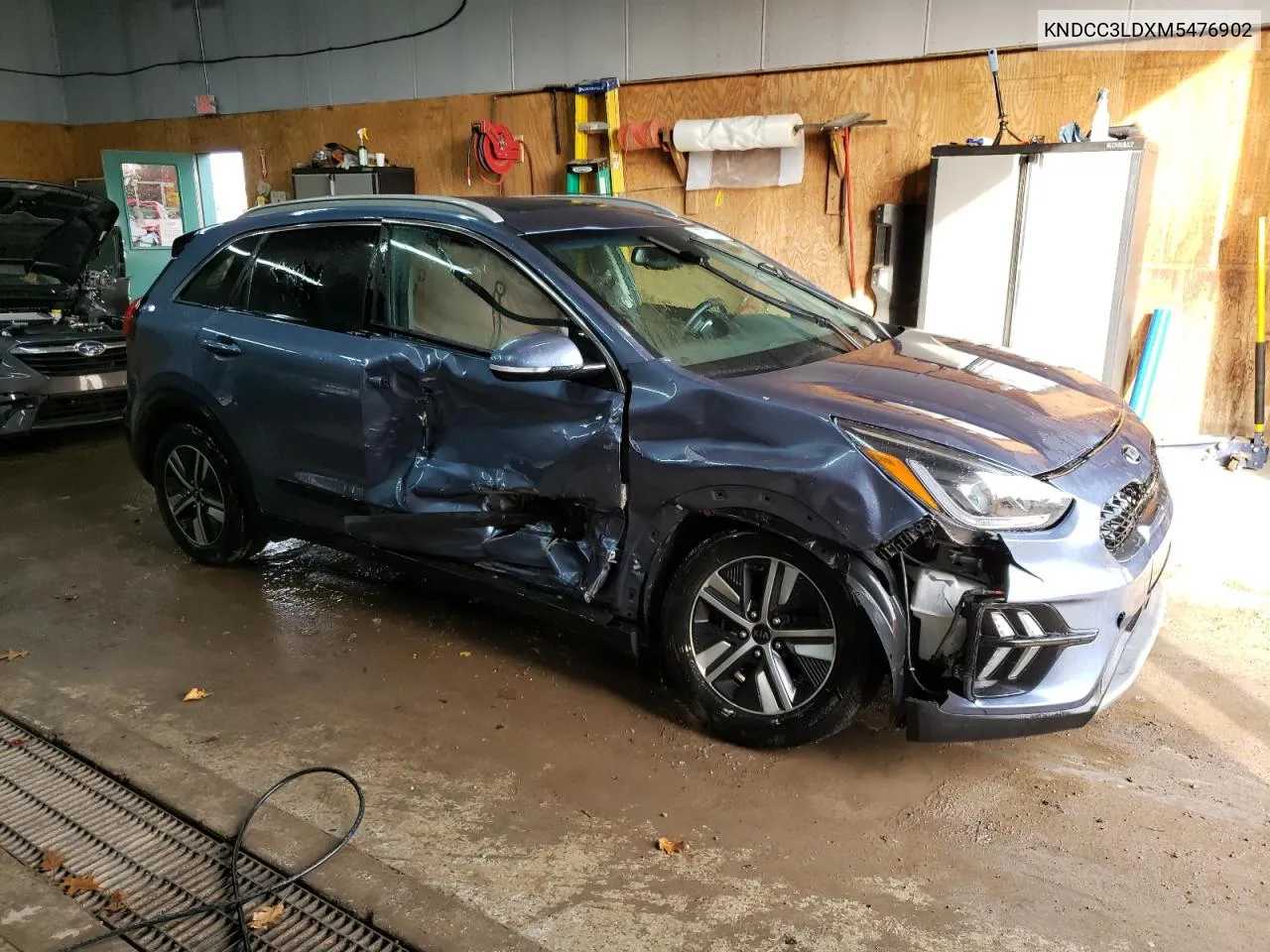 2021 Kia Niro Ex Premium VIN: KNDCC3LDXM5476902 Lot: 76755324