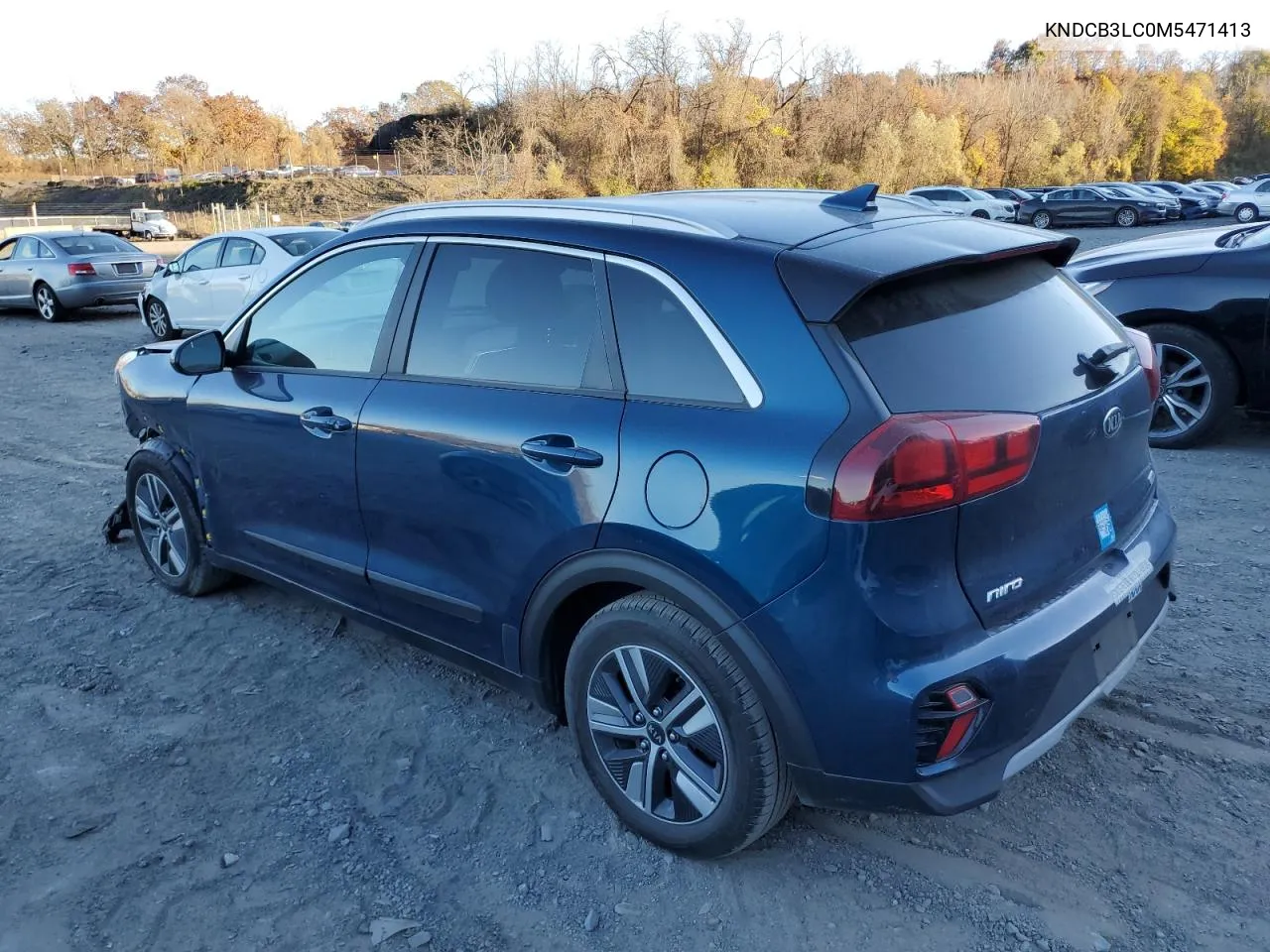 2021 Kia Niro Lx VIN: KNDCB3LC0M5471413 Lot: 77951524