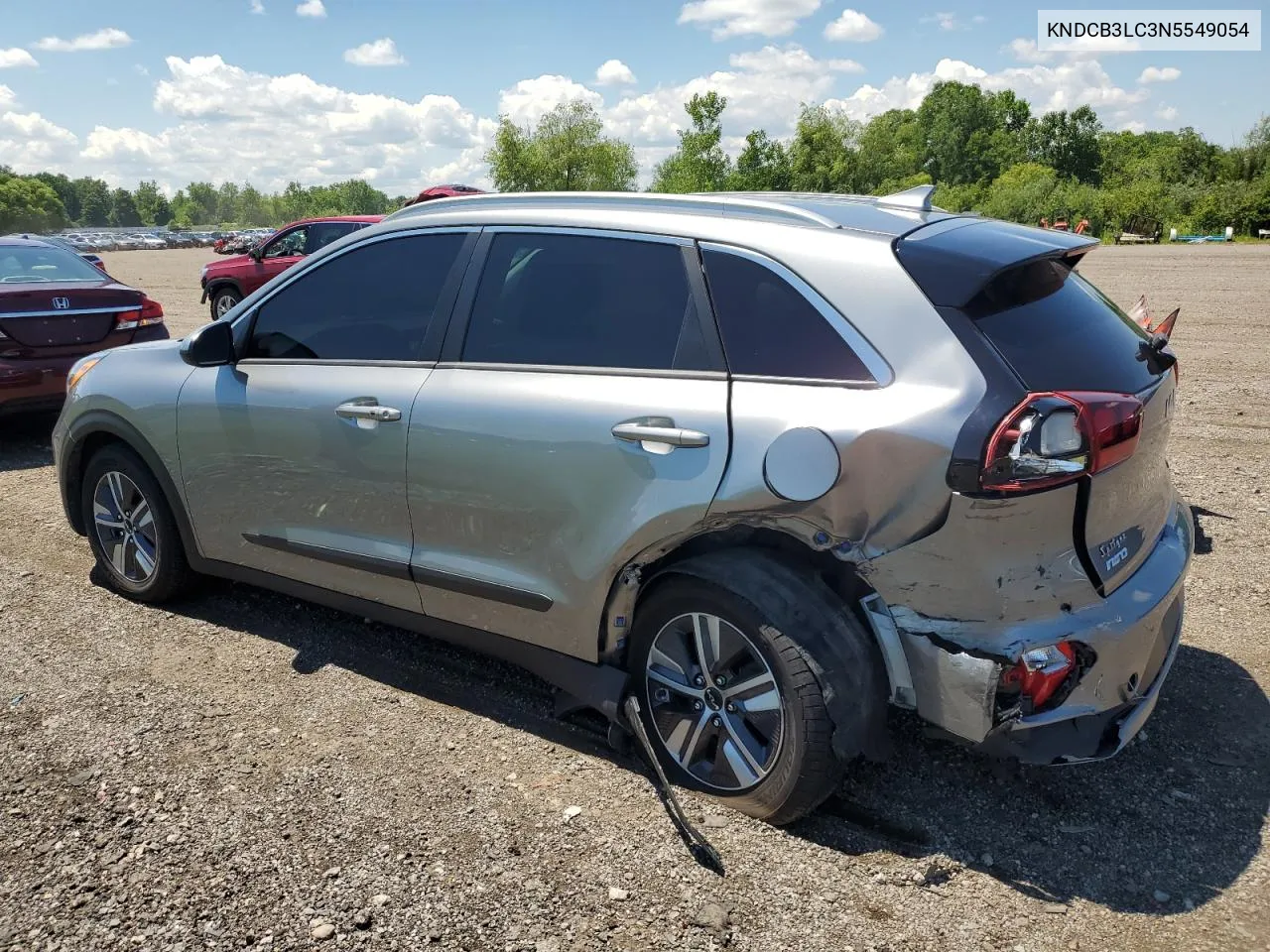 2022 Kia Niro Lx VIN: KNDCB3LC3N5549054 Lot: 60328024