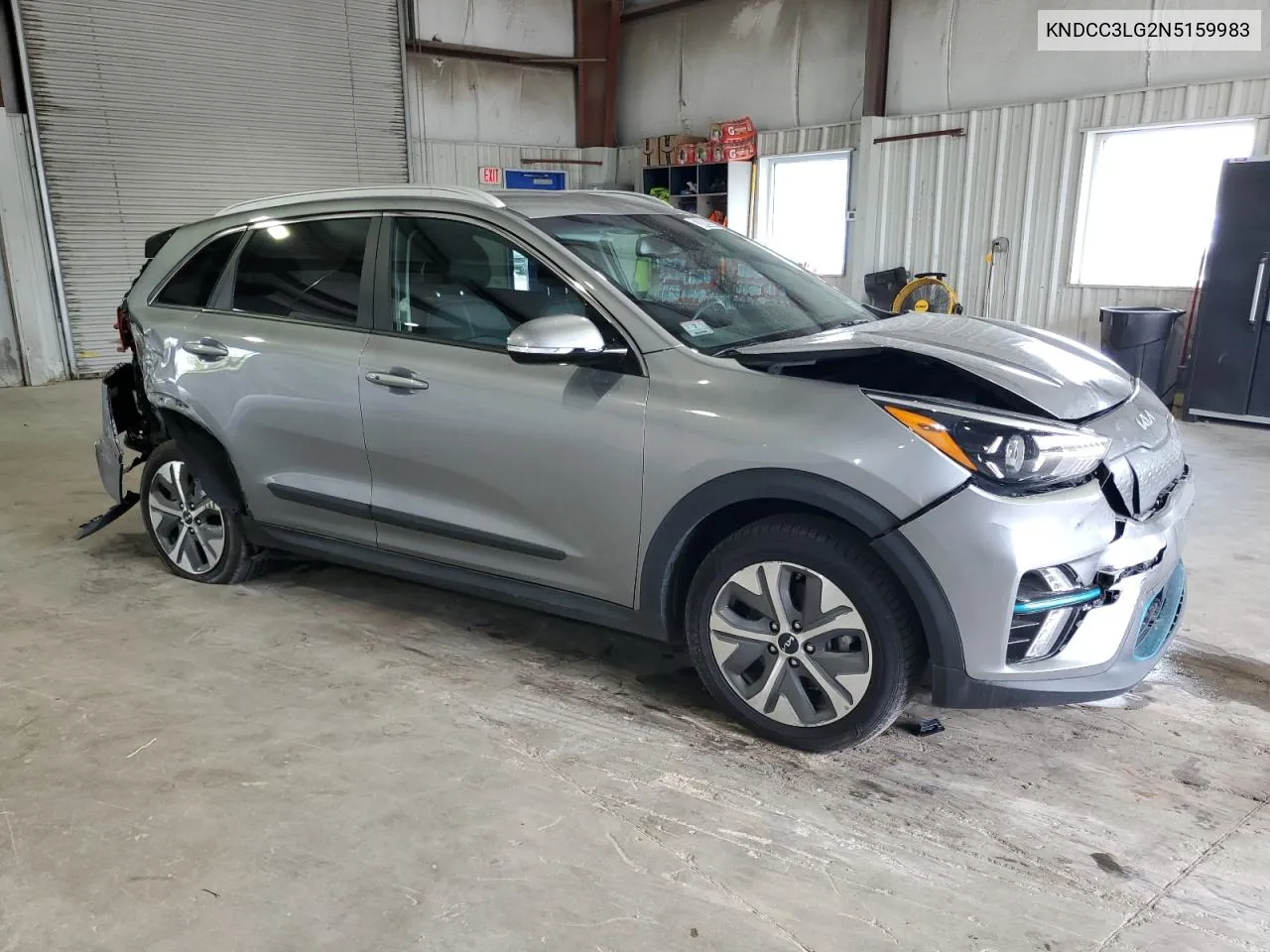 2022 Kia Niro S VIN: KNDCC3LG2N5159983 Lot: 62489834