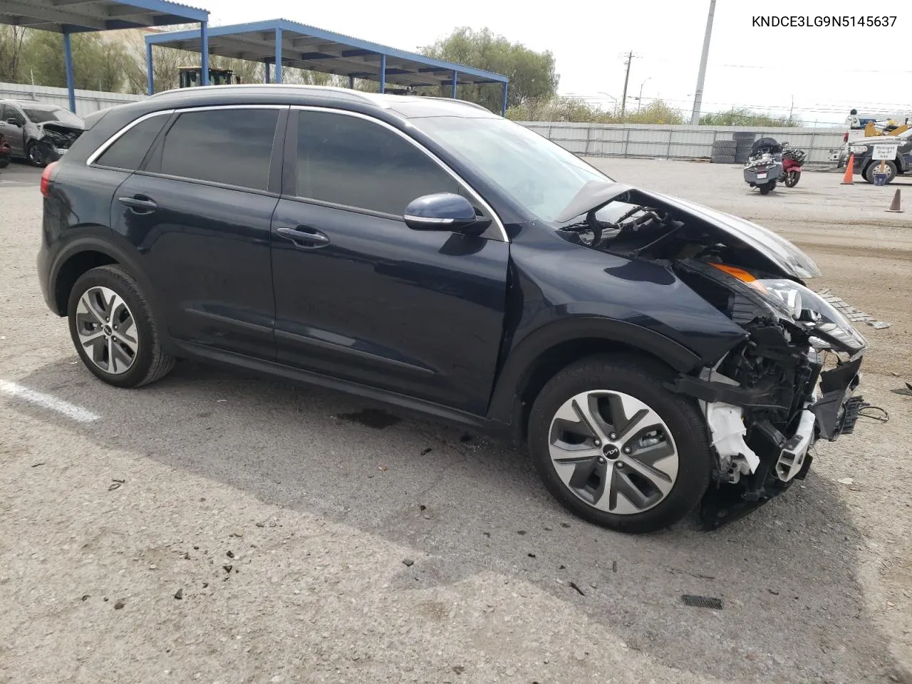 2022 Kia Niro Ex Premium VIN: KNDCE3LG9N5145637 Lot: 65866014