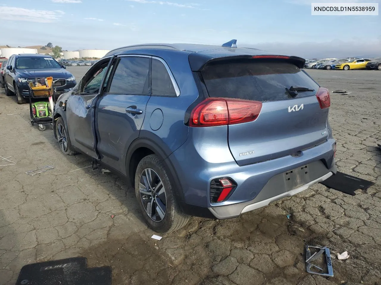 KNDCD3LD1N5538959 2022 Kia Niro Ex