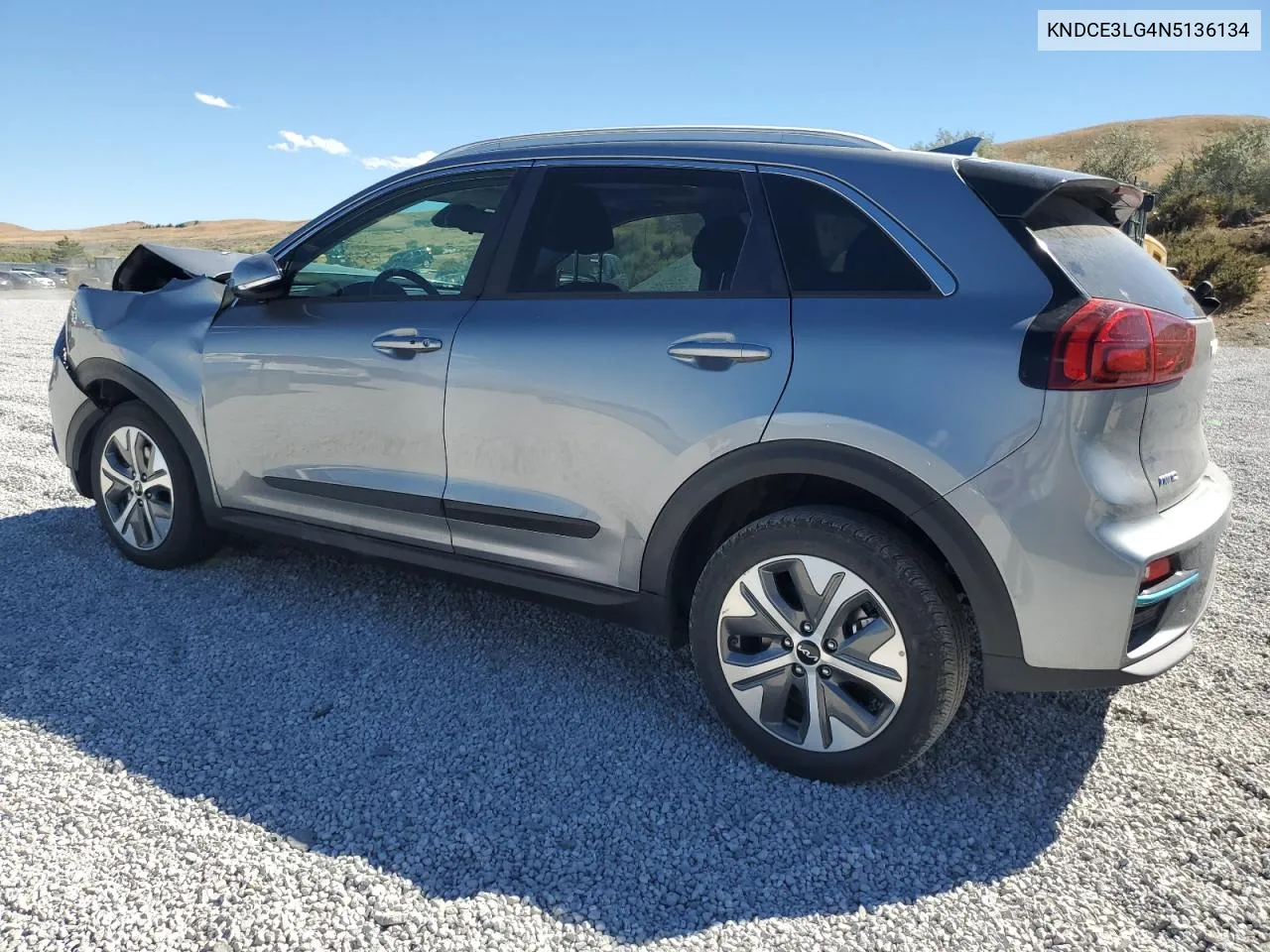 2022 Kia Niro Ex Premium VIN: KNDCE3LG4N5136134 Lot: 67418194