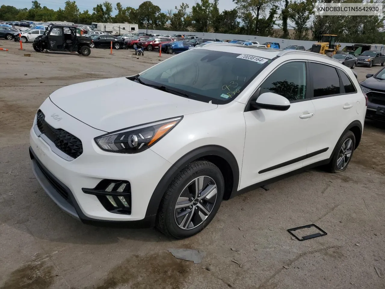 2022 Kia Niro Lx VIN: KNDCB3LC1N5542930 Lot: 70038164