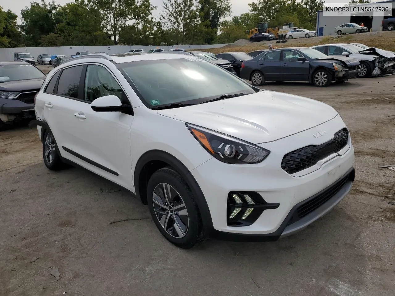 2022 Kia Niro Lx VIN: KNDCB3LC1N5542930 Lot: 70038164