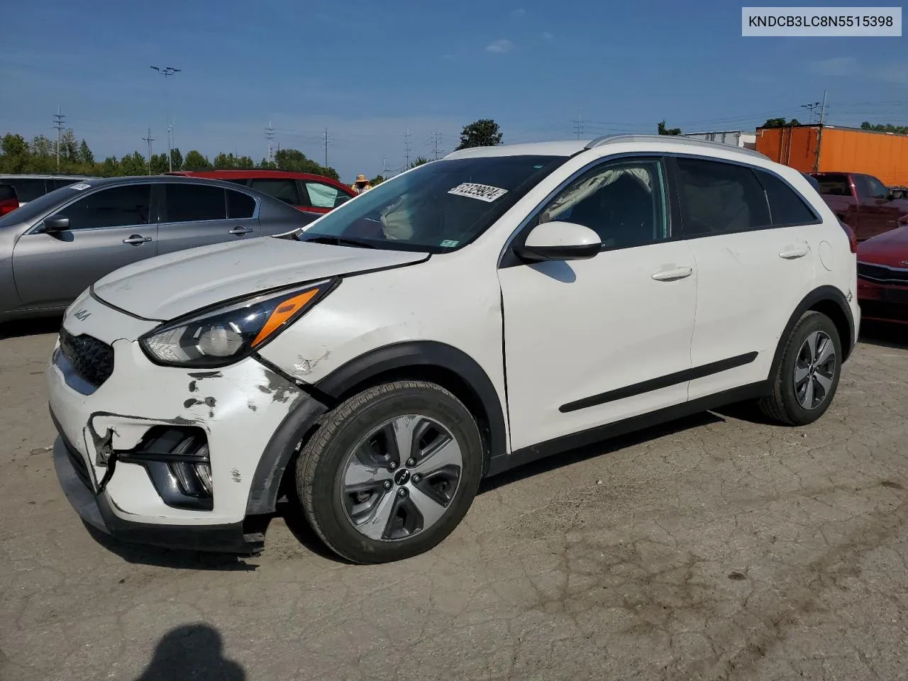 2022 Kia Niro Lx VIN: KNDCB3LC8N5515398 Lot: 72329924