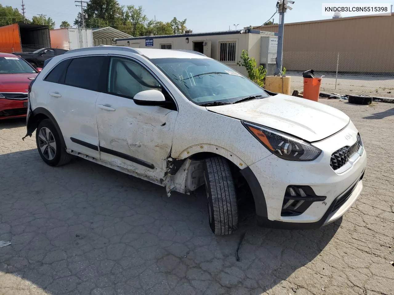 2022 Kia Niro Lx VIN: KNDCB3LC8N5515398 Lot: 72329924