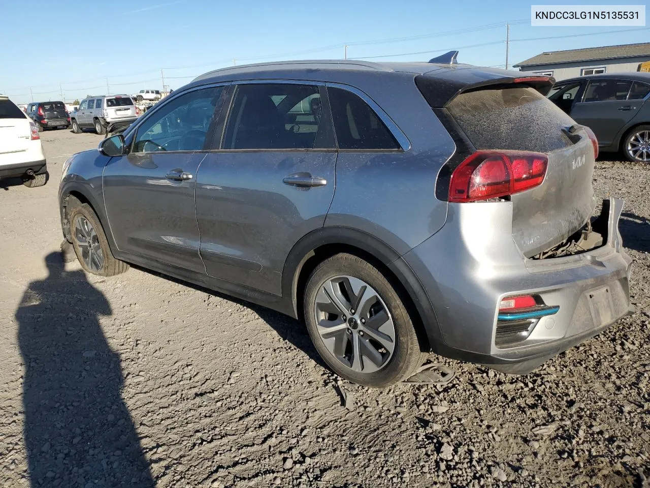 2022 Kia Niro S VIN: KNDCC3LG1N5135531 Lot: 72926394