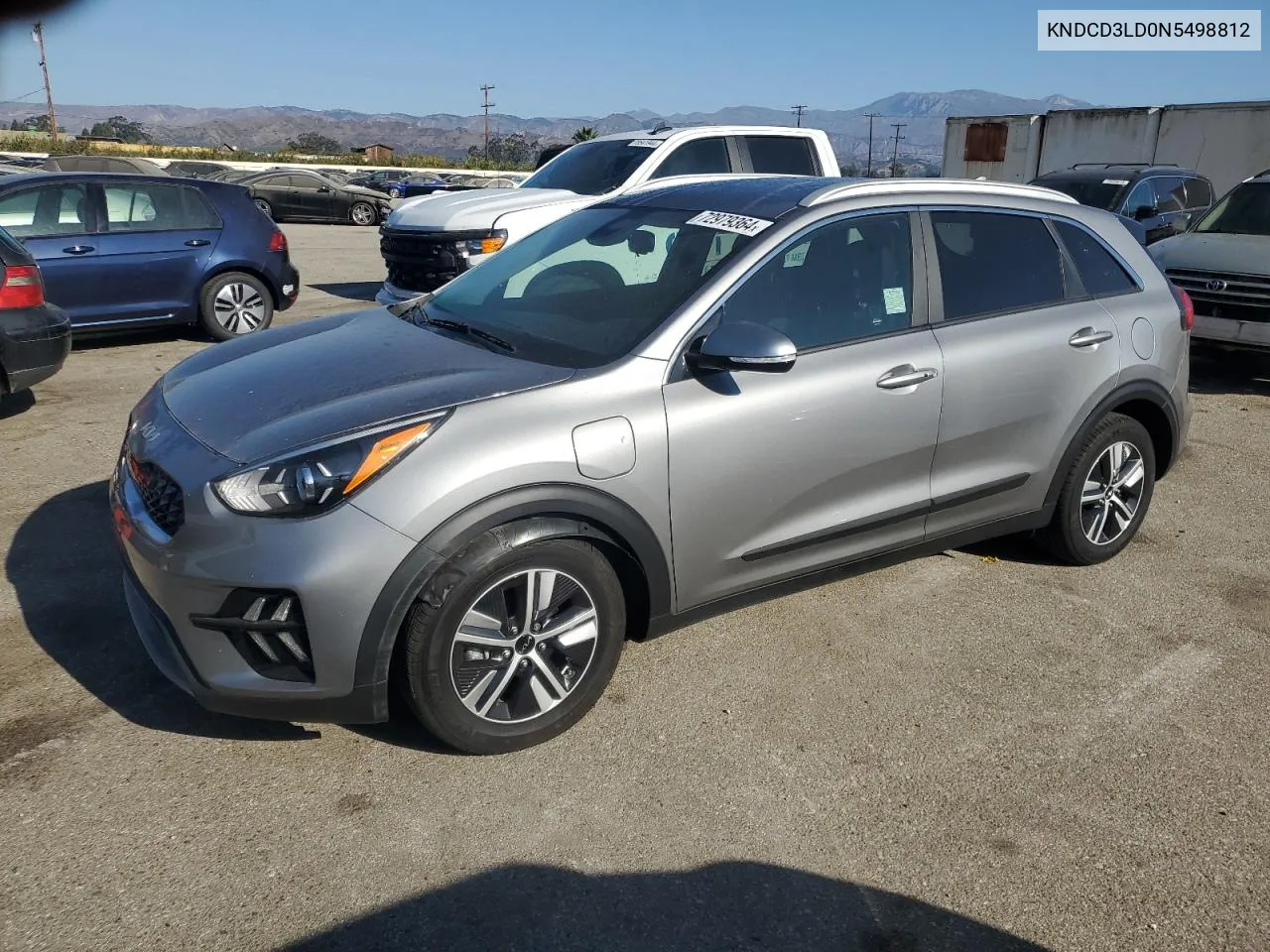 2022 Kia Niro Ex VIN: KNDCD3LD0N5498812 Lot: 72979364