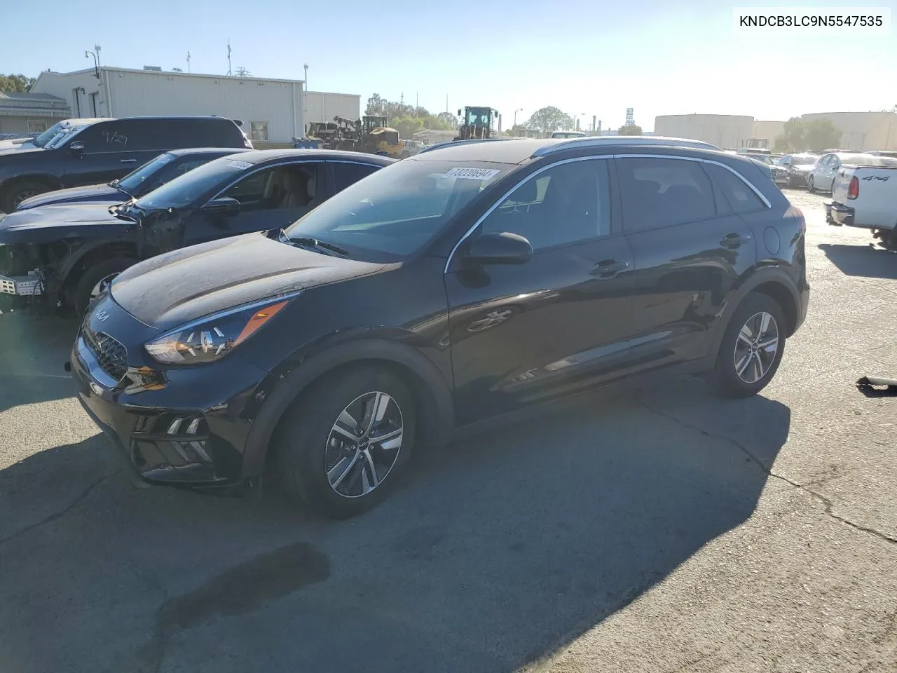 2022 Kia Niro Lx VIN: KNDCB3LC9N5547535 Lot: 73220694