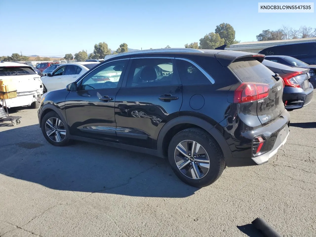 2022 Kia Niro Lx VIN: KNDCB3LC9N5547535 Lot: 73220694