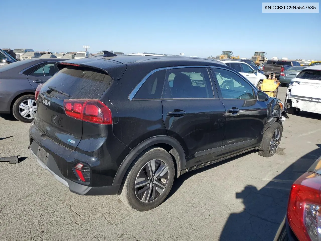 2022 Kia Niro Lx VIN: KNDCB3LC9N5547535 Lot: 73220694